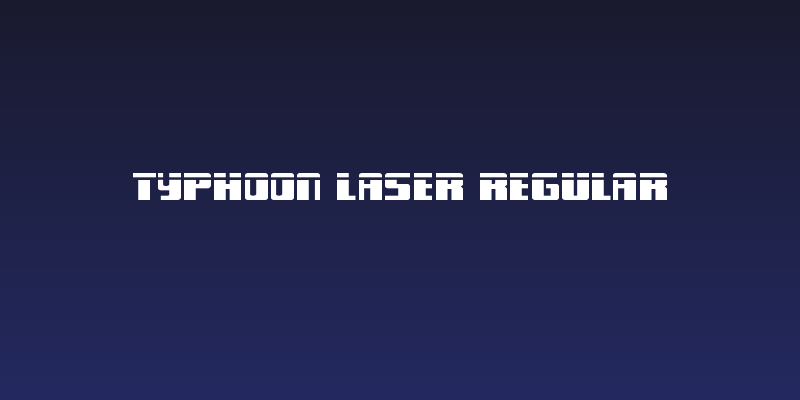 Typhoon Laser Regular Social Header