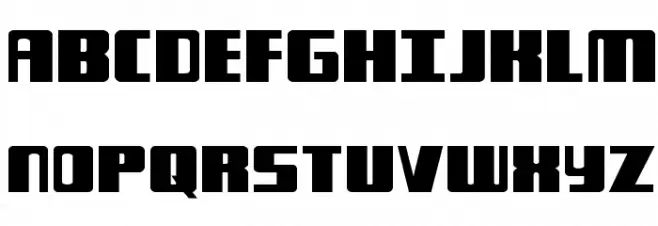Typhoon Regular Schriftart Groß