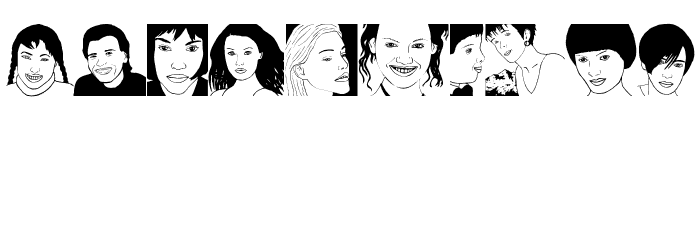 TypicalFaces Font OTHER CHARS