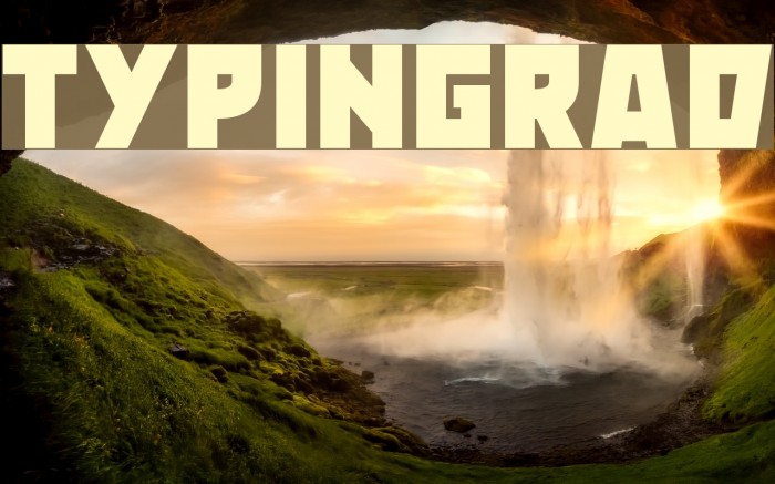 Typingrad Шрифта examples
