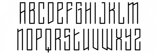 Typis-Sans-Demo Schriftart Kleinbuchstaben