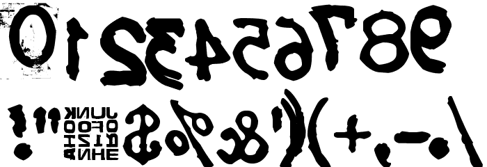 Typistys RORRIM Font OTHER CHARS