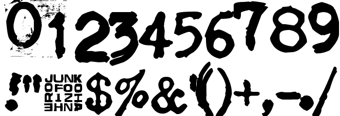 Typistys Font OTHER CHARS