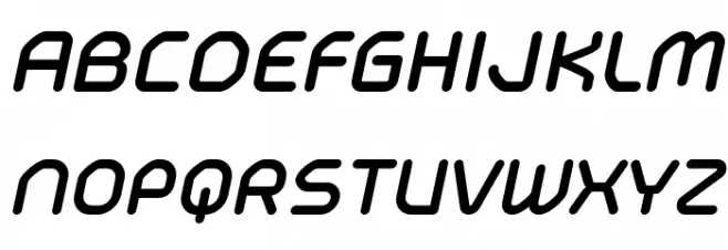 Typo Angular Rounded Demo Bold Italic Шрифта ВЕРХНИЙ