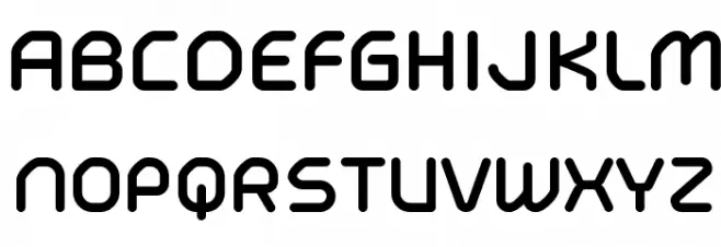 Typo Angular Rounded Demo Bold Шрифта ВЕРХНИЙ