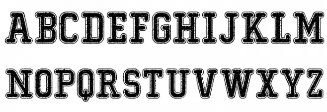 Typo College Dusty Demo Fonte MAIÚSCULAS