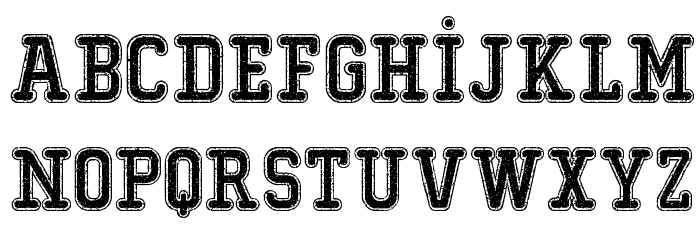 Typo College Dusty Demo Font LOWERCASE
