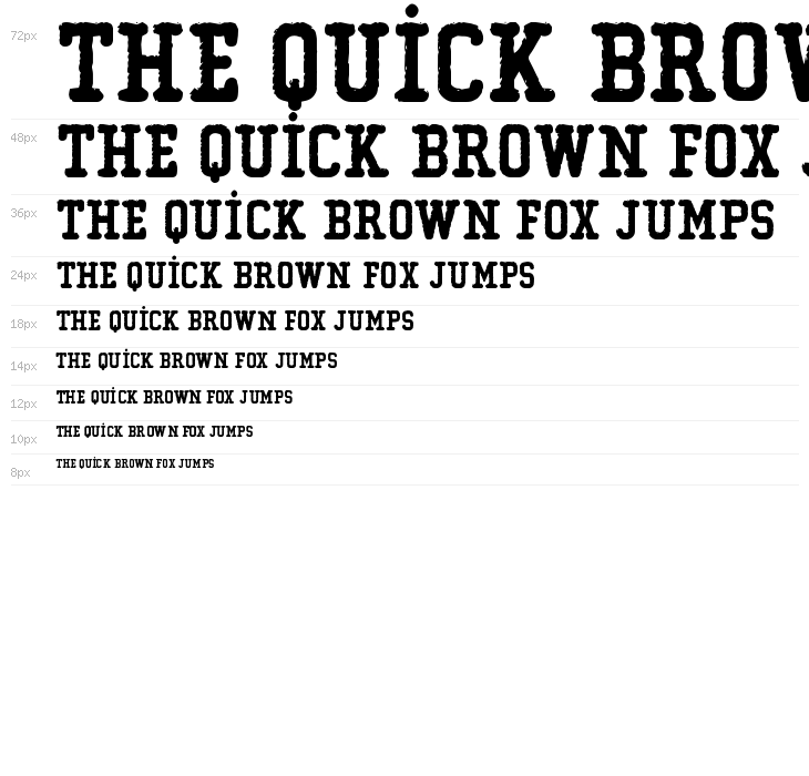 Typo College Eroded Demo Waterfall