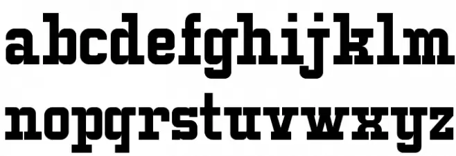 Typo College LC Demo Fonte MINÚSCULAS