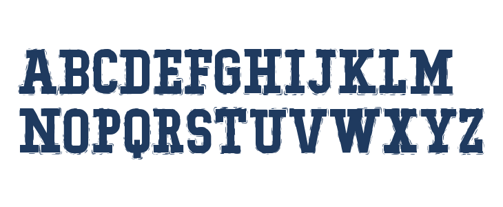 Typo College Rocking Demo Lowercase