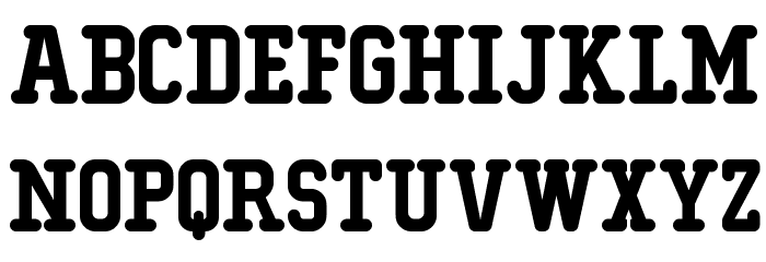 Typo College Rounded Demo Font LOWERCASE