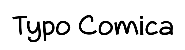 Typo Comica  フリーフォントのダウンロード