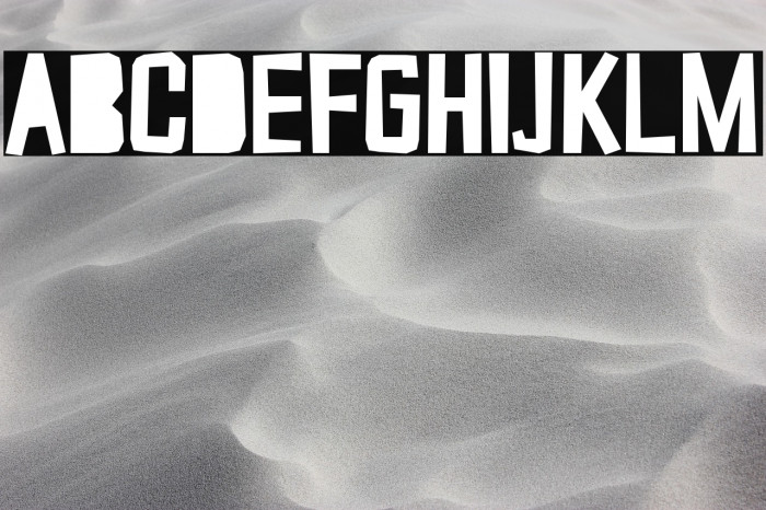 Typo Cut-Out Closed Demo Example 1