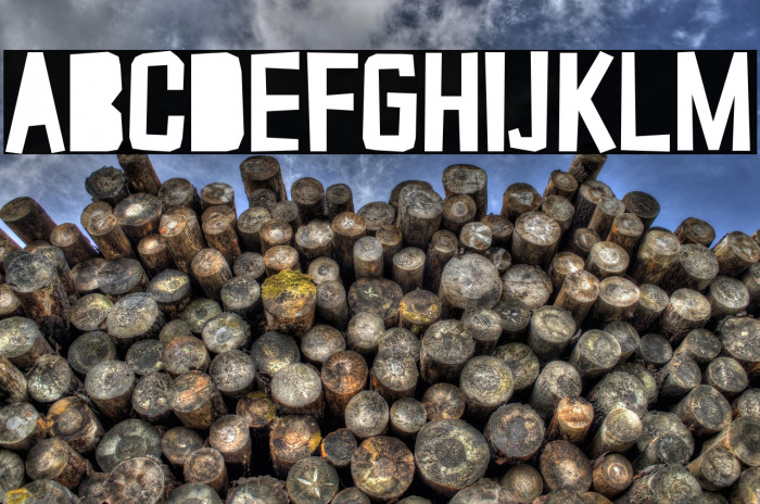 Typo Cut-Out Closed Demo Example 2