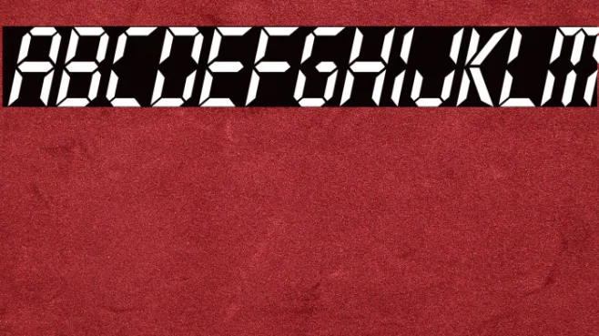 Typo Digit Demo Italic Example 1