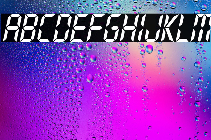 Typo Digit Demo Italic Example 3