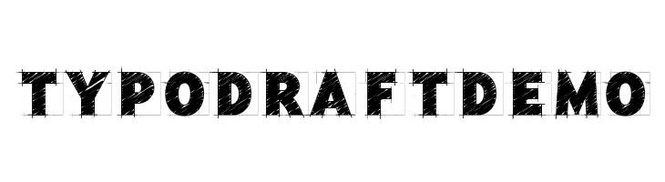 Typo Draft Demo  नि: शुल्क फ़ॉन्ट्स डाउनलोड