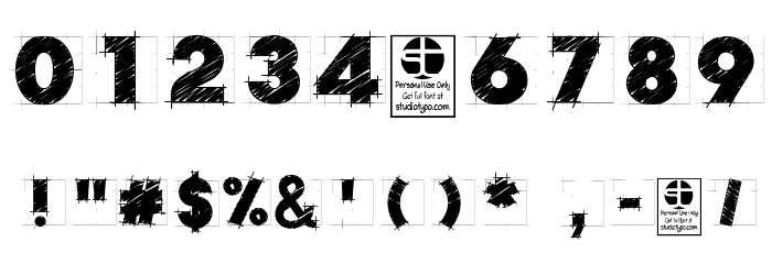 Typo Draft Demo Font OTHER CHARS