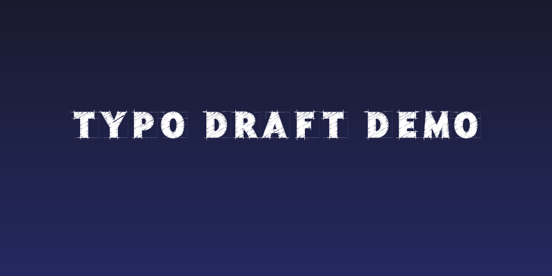 Typo Draft Demo Social Header