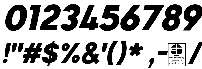 Typo Formal Demo Bold Italic Font OTHER CHARS
