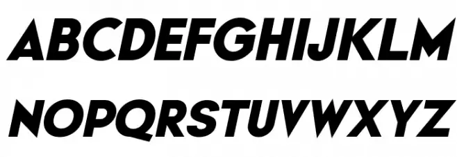 Typo Formal Demo Bold Italic Caratteri MAIUSCOLE