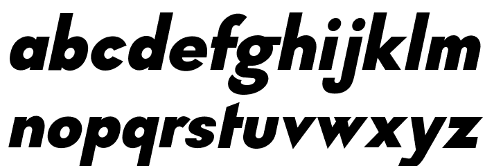 Typo Formal Demo Bold Italic Font LOWERCASE