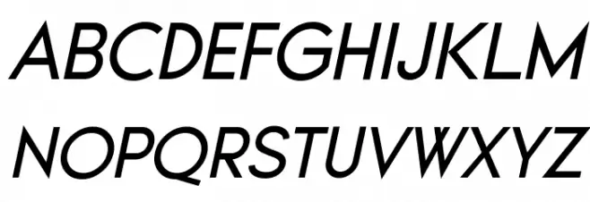 Typo Formal Demo Italic Шрифта ВЕРХНИЙ