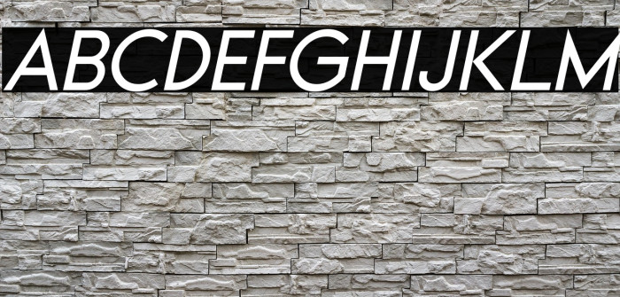 Typo Formal Demo Italic Example 3