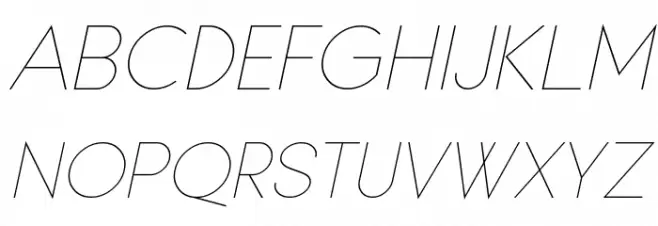Typo Formal Light Demo Italic Polices MAJUSCULES