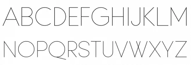 Typo Formal Light Demo Шрифта ВЕРХНИЙ