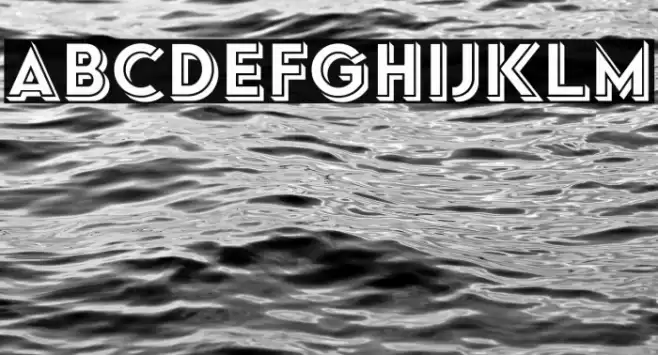 Typo Formal Shadowed Demo Font examples