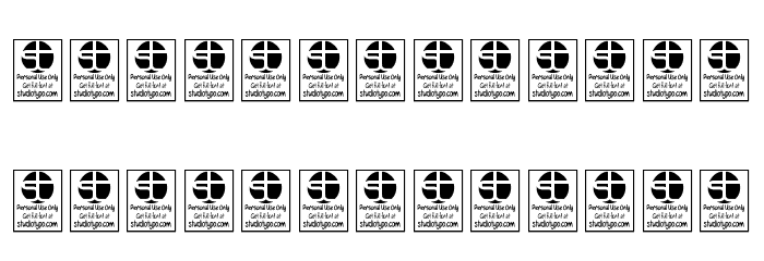 Typo Formal Shadowed Demo フォント 小文字