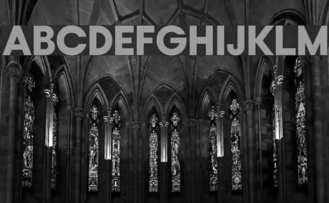 Typo Gotika Black Demo Font examples