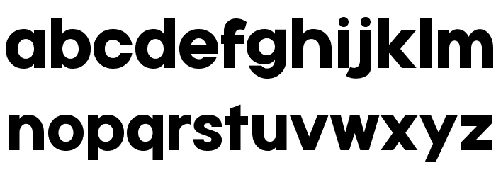 Typo Gotika Black Demo Font LOWERCASE