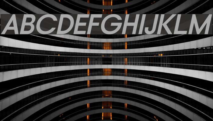 Typo Gotika Demo Bold Italic Font examples