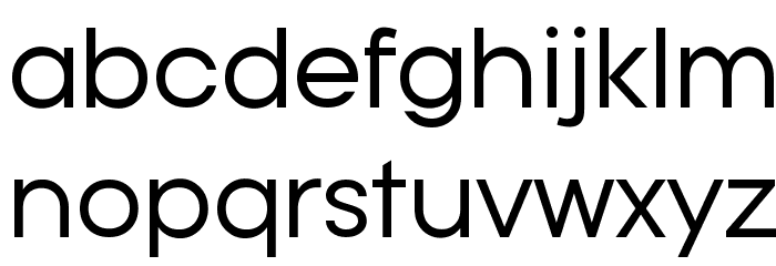 Typo Gotika Demo Font LOWERCASE