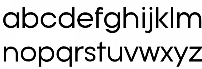 Typo Gotika Demo Fonte MINÚSCULAS