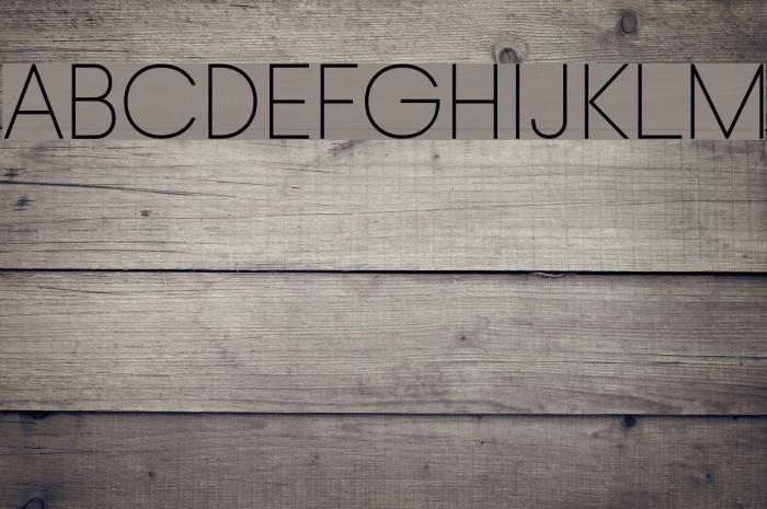 Typo Gotika Light Demo Font examples