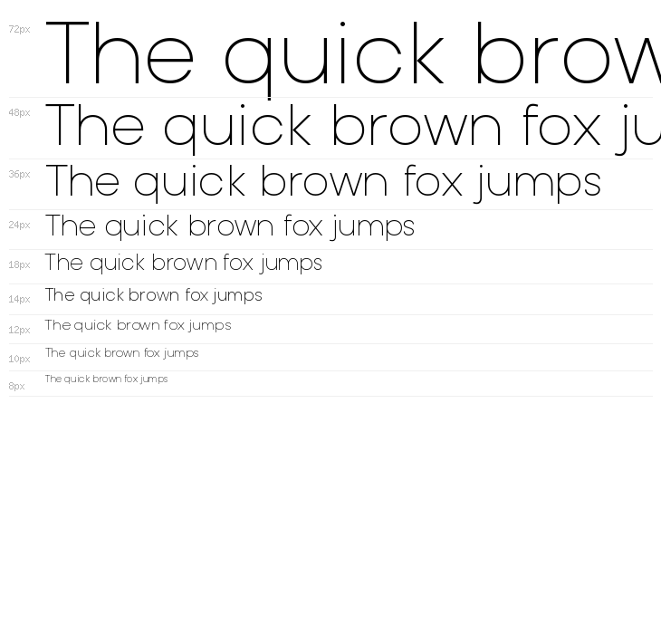 Typo Gotika Light Demo Waterfall