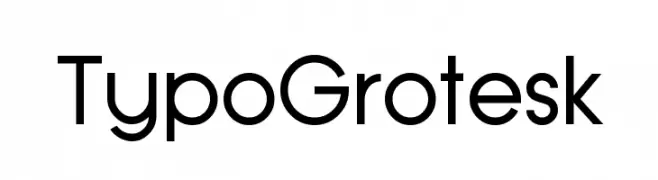 Typo Grotesk  Скачать бесплатные шрифты