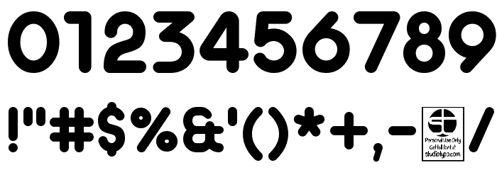 Typo Hoop Demo Bold Font OTHER CHARS