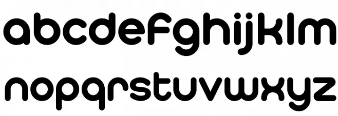 Typo Hoop Demo Bold خط أحرف صغيرة