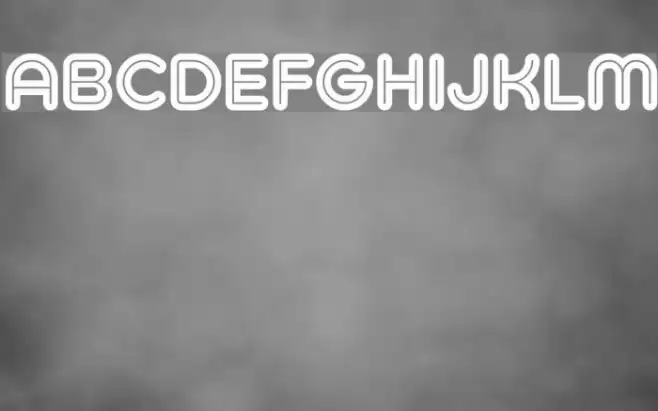 Typo Hoop Inline Demo Font examples