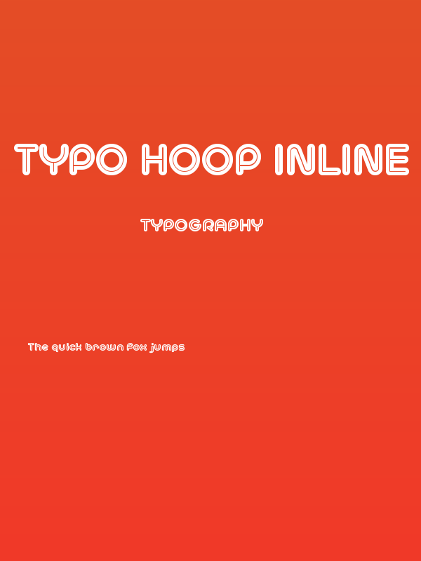 Typo Hoop Inline Demo Poster