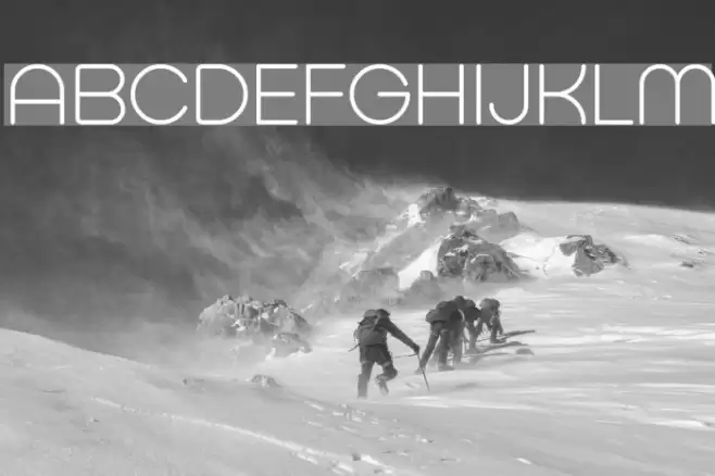 Typo Hoop Light Demo Font examples