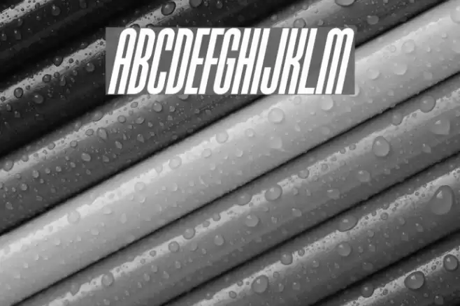 Typo-Longest Demo Bold Italic Font examples