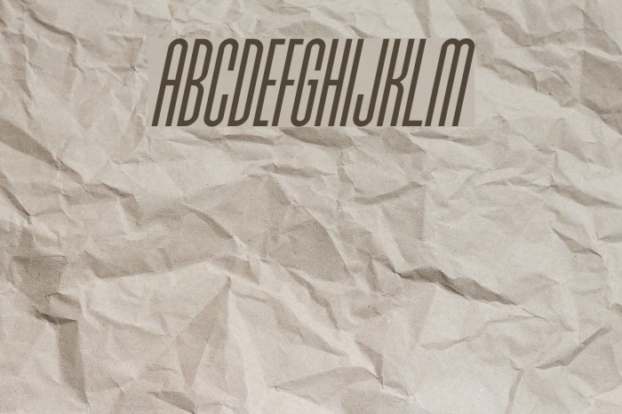 Typo-Longest Demo Italic Font examples