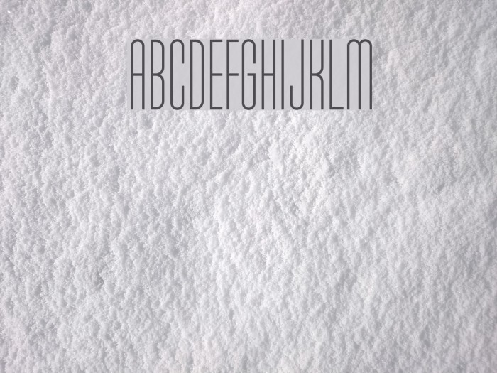 Typo-Longest Light Demo Font examples