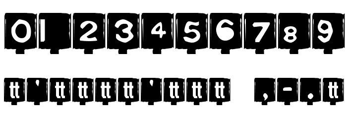 Typo Negative Schriftart Anderer Schreiben