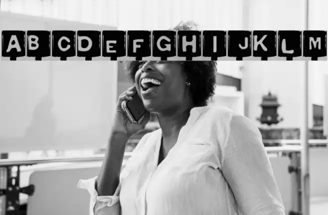 Typo Negative Schriftart examples